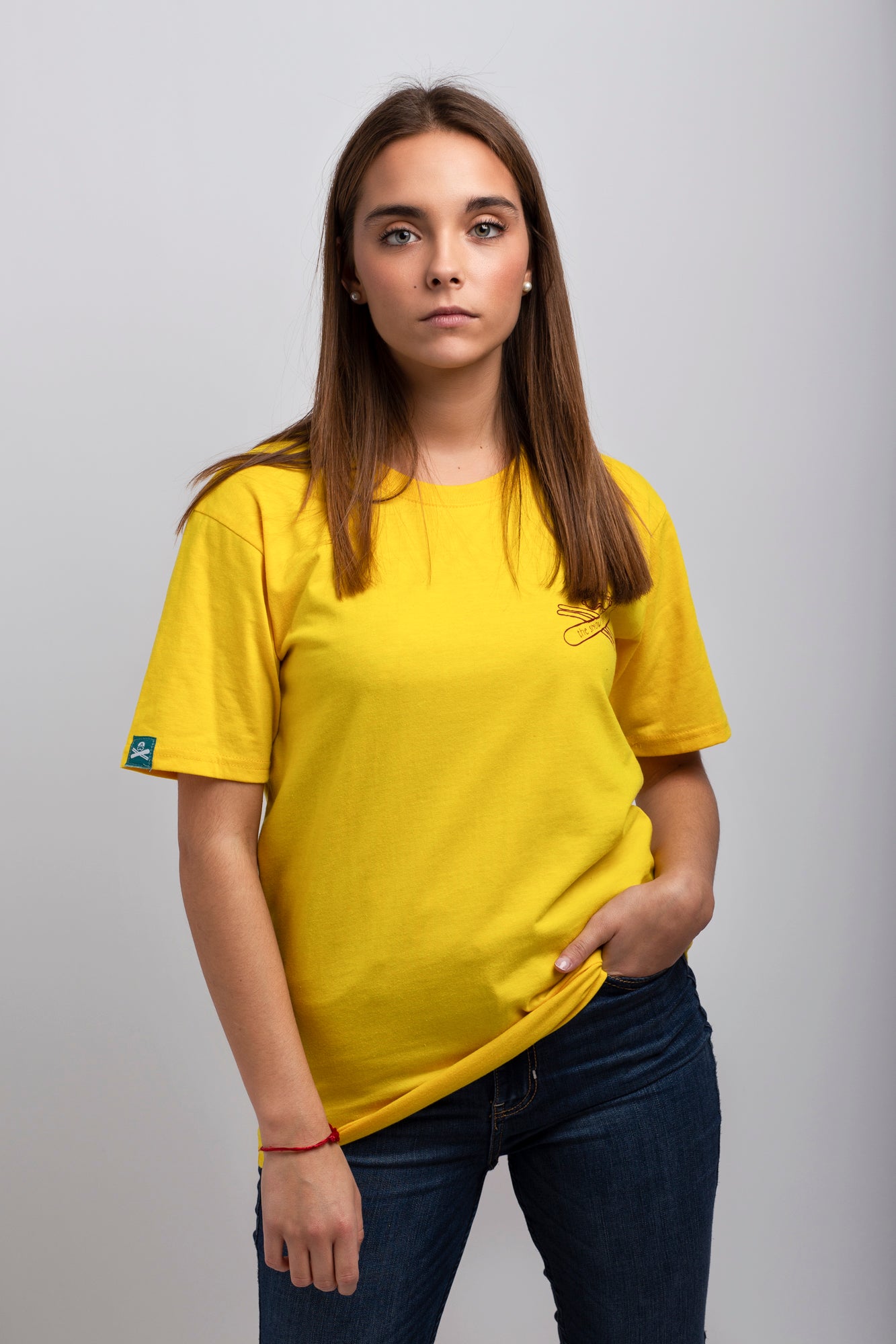 CAMISETA MOUNTAIN LOVERS YELLOW