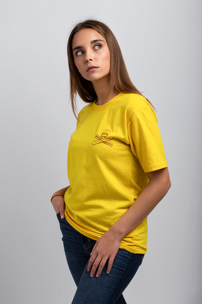 CAMISETA MOUNTAIN LOVERS YELLOW